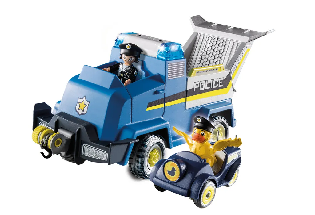 PLAYMOBIL Duck On Call 70915 D*O*C* - Polizei Einsatzfahrzeug 4 PLAYMOBIL Duck On Call 70915 D*O*C* - Polizei Einsatzfahrzeug – Bild 2