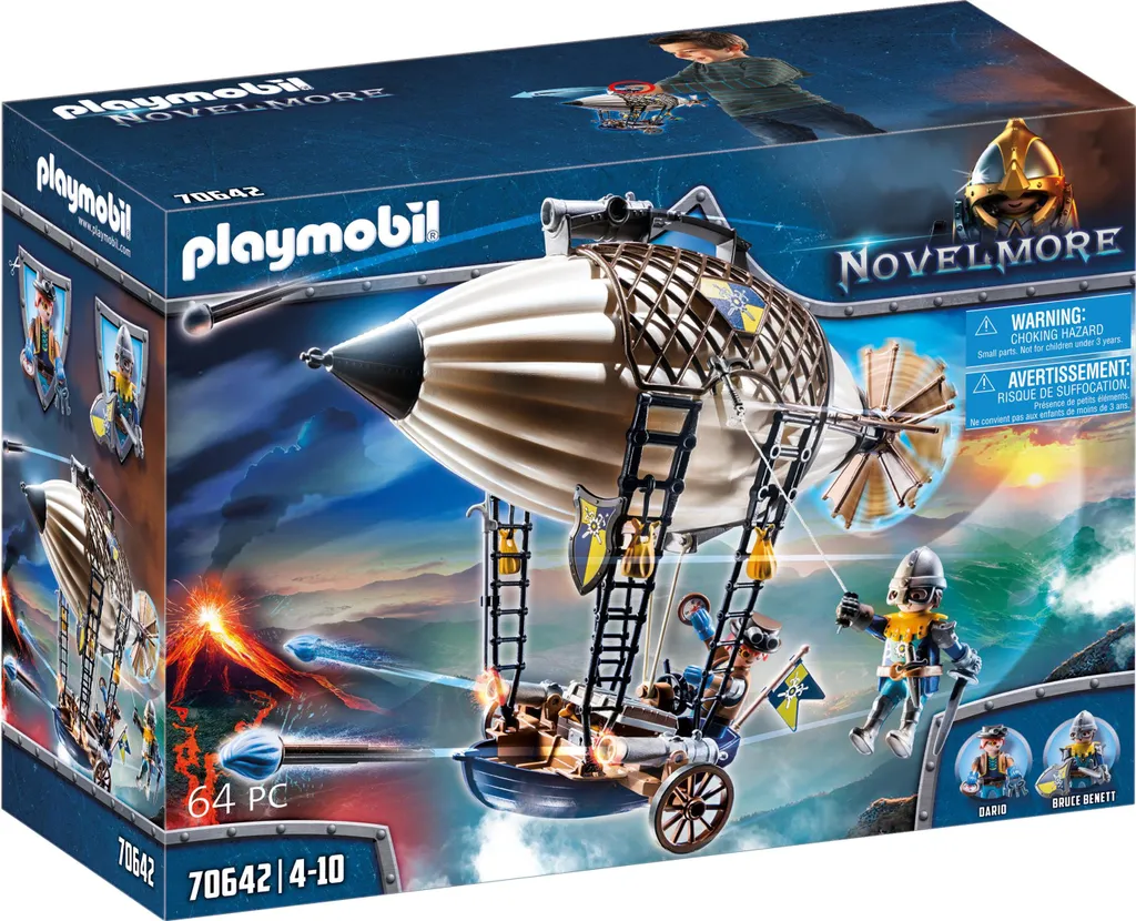 PLAYMOBIL Novelmore 70642 Novelmore Darios Zeppelin 3 PLAYMOBIL Novelmore 70642 Novelmore Darios Zeppelin