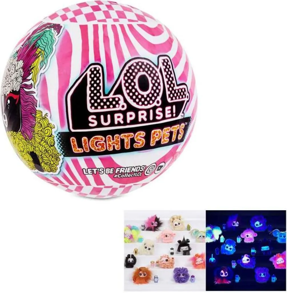 L.O.L. Surprise! Lights Pets With Real Hair & 9 Surprises Including Black Light 14 L.O.L. Surprise! Lights Pets With Real Hair & 9 Surprises Including Black Light – Bild 12