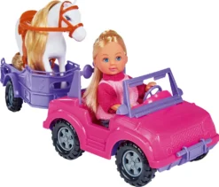 SIMBA TOYs EL Evi Horse Trailer -Kinderspielzeug Rabatte 04c37221d3132bd8e7399f791ca72a1a