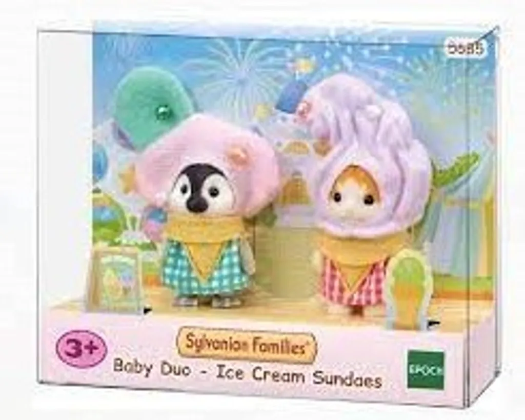 Sylvanian Families Baby Duo - Ice Cream Sundaes 5685 3 Sylvanian Families Baby Duo - Ice Cream Sundaes 5685