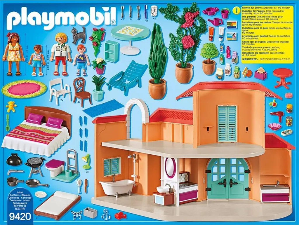 PLAYMOBIL 9420 Sonnige Ferienvilla 4 PLAYMOBIL 9420 Sonnige Ferienvilla – Bild 2