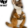 WWF Plüschtier Känguru Mit Baby (19cm) Lebensecht Kuscheltier Stofftier Kangaroo Joey -Kinderspielzeug Rabatte 074dc7970398f69eefff433be4cd16d9