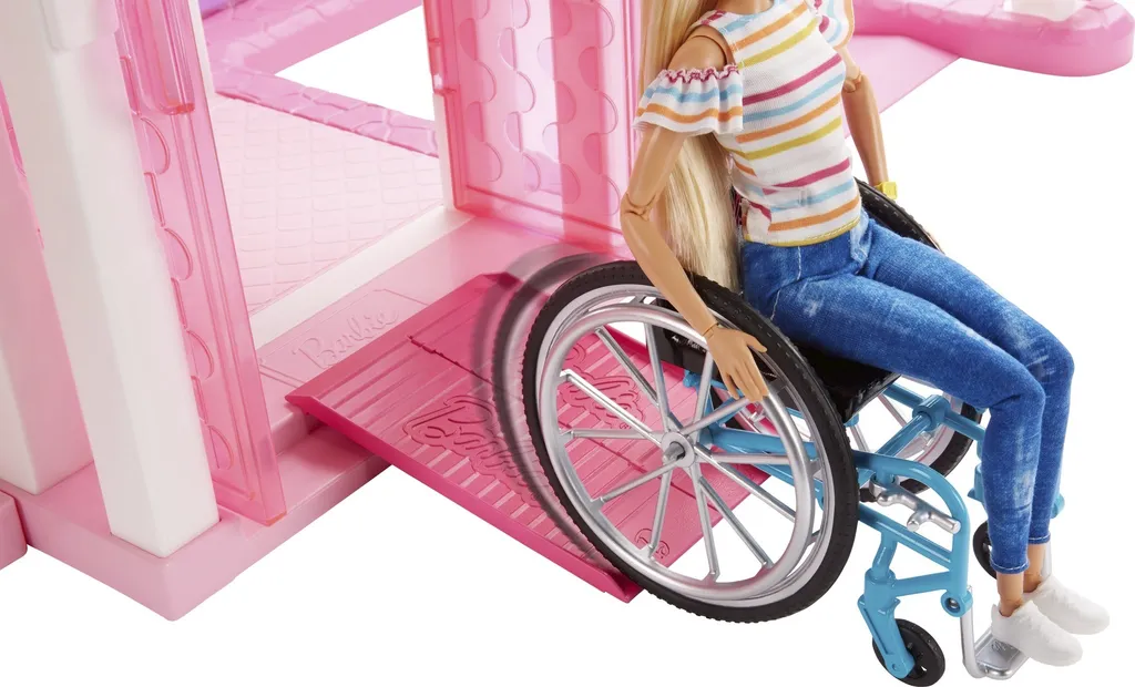 Barbie Rollstuhl Und Puppe (blond) 8 Barbie Rollstuhl Und Puppe (blond) – Bild 6