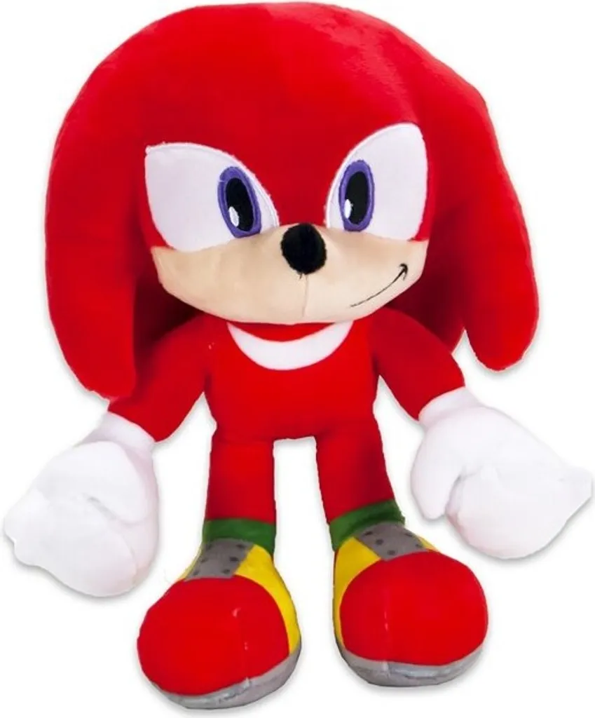 Sega Sonic The Hedgehog Plüsch Kuscheltier Knuckles Rot Ca. 30cm 4 Sega Sonic The Hedgehog Plüsch Kuscheltier Knuckles Rot Ca. 30cm – Bild 2