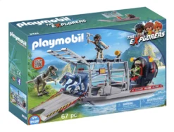 PLAYMOBIL 9433 Propellerboot Mit Dinokäfig -Kinderspielzeug Rabatte 0a28b52210056eb543d7e16706850bce