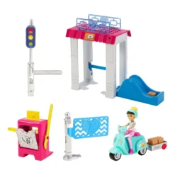 MATTEL Barbie On The Go Poststation Spielset -Kinderspielzeug Rabatte 0d7cf92768f3d876c22cf5e60d973382