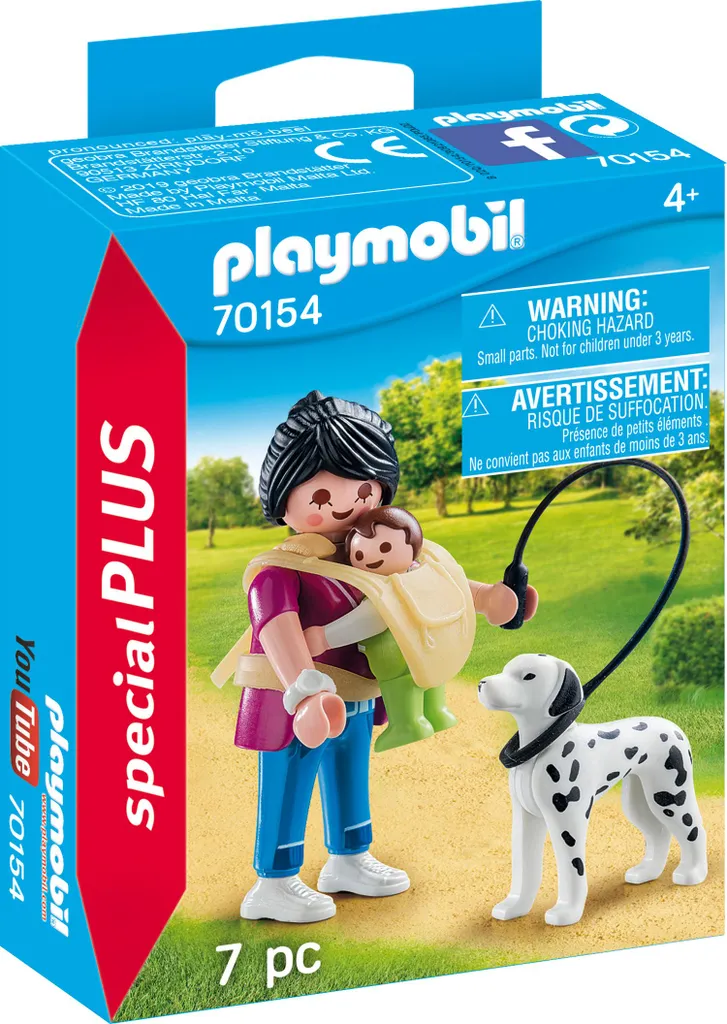PLAYMOBIL Mama Mit Baby Und Hund, 70154 3 PLAYMOBIL Mama Mit Baby Und Hund, 70154