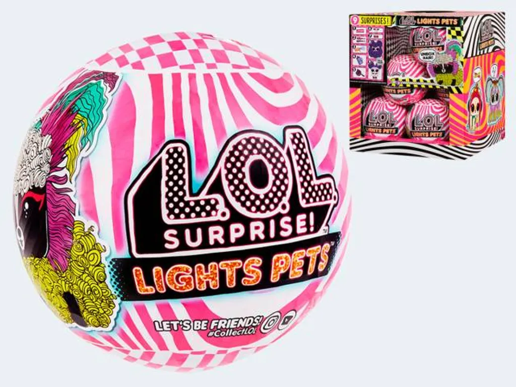 L.O.L. Surprise! Lights Pets With Real Hair & 9 Surprises Including Black Light 22 L.O.L. Surprise! Lights Pets With Real Hair & 9 Surprises Including Black Light – Bild 20