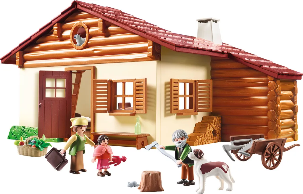 PLAYMOBIL Heidi 70253 Heidi Und Großvater Auf Der Almhütte 3 PLAYMOBIL Heidi 70253 Heidi Und Großvater Auf Der Almhütte – Bild 2