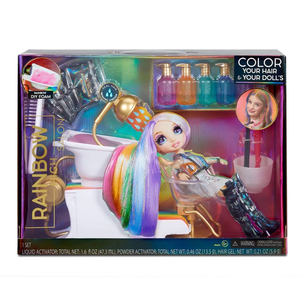MGA Entertainment 567448E7C Rainbow High Salon Playset (ohne Puppe) 9 MGA Entertainment 567448E7C Rainbow High Salon Playset (ohne Puppe) – Bild 7