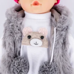 Kinderplay Babypuppe Interaktive Spielpuppe Weichkörperpuppe - Baby Puppe, 35 Cm Hoch, Funktionspuppe, Lacht, Sagt Mama Und Papa, Passt Zum Kinderplay Puppenwagen, KP4840N -Kinderspielzeug Rabatte 10408ccf2b79a1df44960fae17830f3f