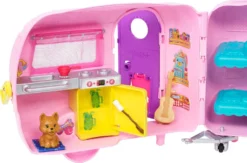 Barbie Chelsea Camper Spielset Mit Puppe (blond) Und Hund, Anziehpuppe -Kinderspielzeug Rabatte 10aa4ee6d1d46b8343bcac1765f1810e