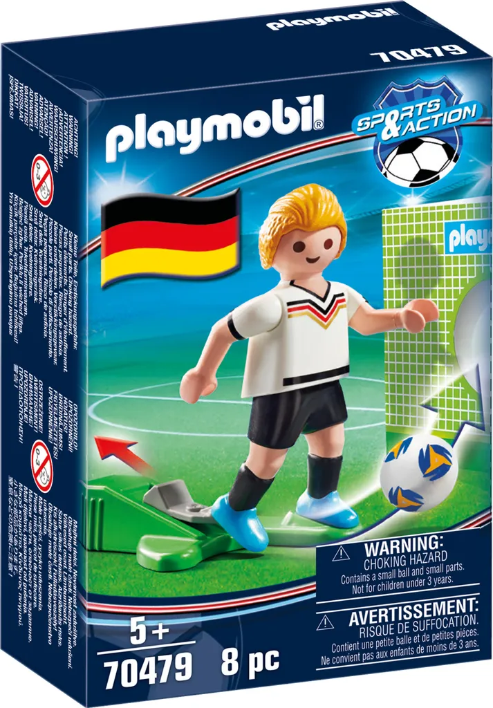 PLAYMOBIL 70479 Fußballspieler Deutschland 3 PLAYMOBIL 70479 Fußballspieler Deutschland