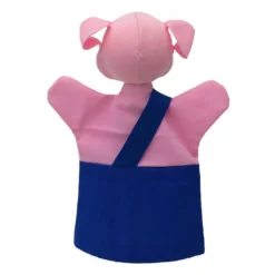 Handpuppe Märchenfiguren, Schwein 26 Cm, Blau, 22652B -Kinderspielzeug Rabatte 1641d3a91928a3dbbaabe49388dc085a