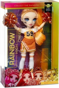 MGA Entertainment MGA Rainbow High Cheer Puppe Doll – Poppy Rowan Sammlermodepuppen 28cm -Kinderspielzeug Rabatte 1767035307b1451cc9e9b379a76fa47f