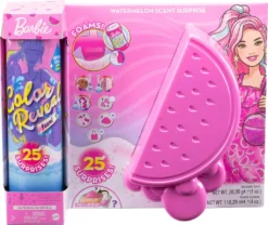 Barbie Color Reveal Schaumspaß-Wassermelone Puppe