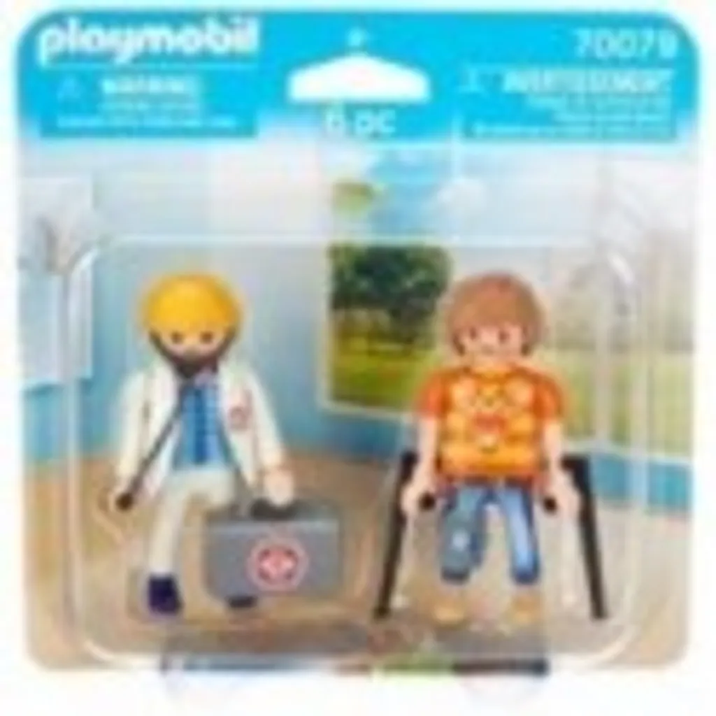 PLAYMOBIL DuoPack Ärztin Und Patient, 70079 9 PLAYMOBIL DuoPack Ärztin Und Patient, 70079 – Bild 7