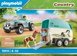 PLAYMOBIL Country 70511 PKW Mit Ponyanhänger 8 PLAYMOBIL Country 70511 PKW Mit Ponyanhänger -Kinderspielzeug Rabatte 19d3ed8bead44dd62b13c72cef2fd390