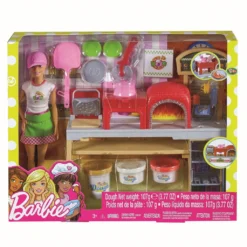MATTEL Barbie "Cooking & Baking" Pizzabäckerin Puppe & Spielset