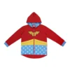 Felpa Con Cappuccio Bambino Wonder Woman Rosso 6 Anni -Kinderspielzeug Rabatte 1a9315f5c16c91a87f35b179343d5199