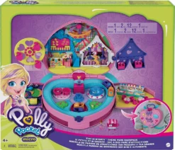 Mattel GYK91 - Polly Pocket - Klein - Ganz Groß Freizeitpark Rucksack -Kinderspielzeug Rabatte 1ab3b47ea75607868caf76dca0874832