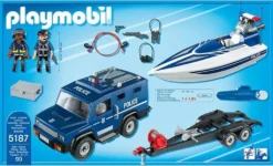 PLAYMOBIL 5187 Polizei-Action Mit Truck Und Speedboat 21 PLAYMOBIL 5187 Polizei-Action Mit Truck Und Speedboat -Kinderspielzeug Rabatte 1acff431a9fdba3fab23644c0fe6e950