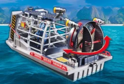 PLAYMOBIL 9433 Propellerboot Mit Dinokäfig -Kinderspielzeug Rabatte 1b47623cbde60676d0ad893647f47db6