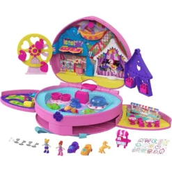 Mattel GYK91 - Polly Pocket - Klein - Ganz Groß Freizeitpark Rucksack -Kinderspielzeug Rabatte 1cf9a3c5e8cadbaa9454379b6641c780