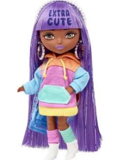 Mattel Spielwaren Barbie Extra Mini Puppe Mit Lavendelfarbenen Haar Ankleidepuppen Puppen Ankleidepuppen Spielzeug 3-, 4-, 5-, 6-, 7-, 8-, 9-, 10-jährige Mädchen Geschenk Drinnen Draußen Daheim Geburtstag Weihnachten Chanukka Feiertag Geschenk Party M... -Kinderspielzeug Rabatte 1fc8cbf98ef02890eebbbf0ec3228f61