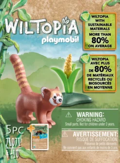 PLAYMOBIL Wiltopia 71071 Wiltopia - Roter Panda -Kinderspielzeug Rabatte 1fe64222d3c72dbeddf713e98e92c975