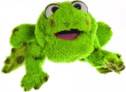 Living Puppets Handpuppe Rolf Der Frosch 35 Cm