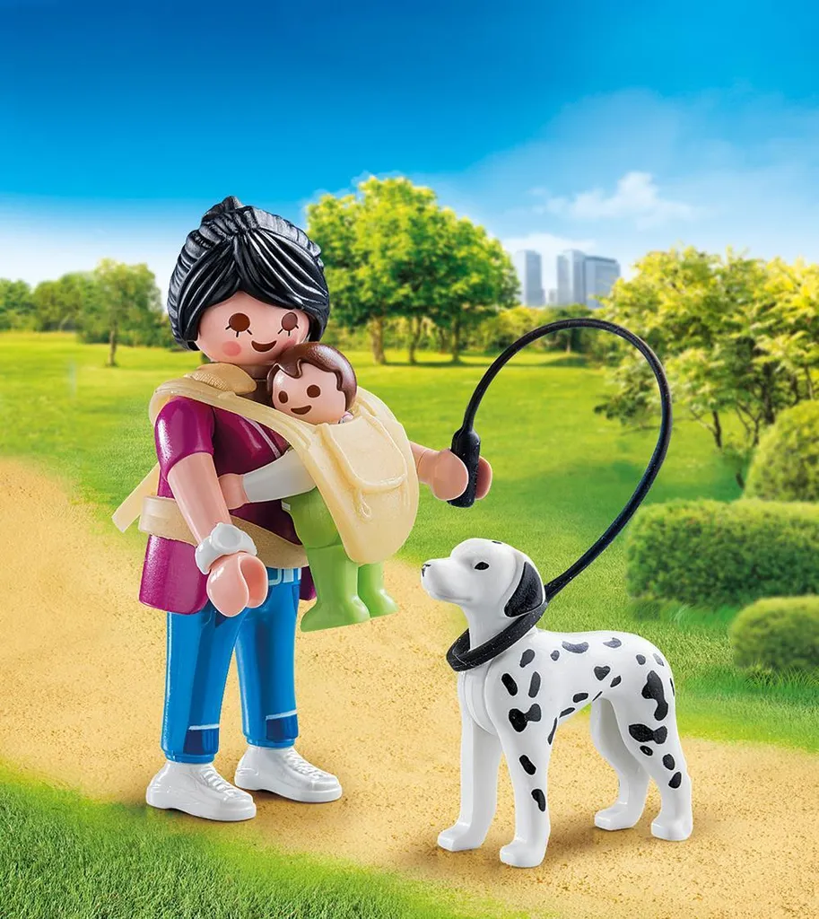 PLAYMOBIL Mama Mit Baby Und Hund, 70154 5 PLAYMOBIL Mama Mit Baby Und Hund, 70154 – Bild 3