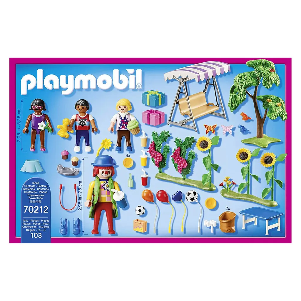 Playmobil Dollhouse - Kinderfest Mit Clown (70212) 4 Playmobil Dollhouse - Kinderfest Mit Clown (70212) – Bild 2