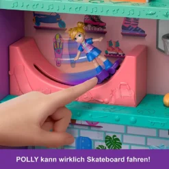 Mattel GWV02 - Polly Pocket - Pollyville Einkaufspalast, Puppenhaus -Kinderspielzeug Rabatte 22a25aa061811f808c6ee51bda6435dc