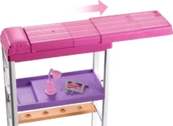 MATTEL Barbie Deluxe-Set Möbel Hochbett/Tisch Und Puppe -Kinderspielzeug Rabatte 237679a57c551c4fc88aa1e502e8157c