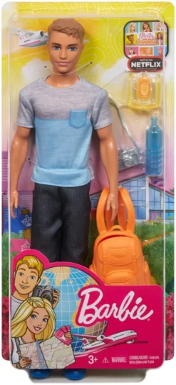 Barbie Ken Reise Puppe (blond) Mit Zubehör, Anziehpuppe, Modepuppe, Barbie Urlaub -Kinderspielzeug Rabatte 241b5701b260d45911adfa052791c9fb