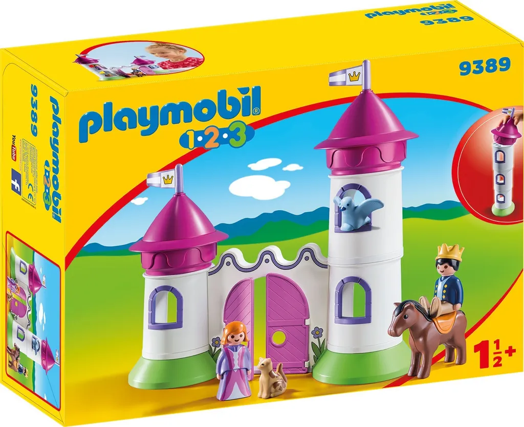 PLAYMOBIL 9389 Schlösschen Mit Stapelturm 3 PLAYMOBIL 9389 Schlösschen Mit Stapelturm