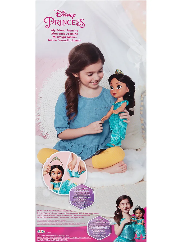 Jakks Pacific Spielwaren Disney Princess Jasmin Spielpuppe 35 Cm Stehpuppen Puppen Großpuppen Spielzeugknaller 10 Jakks Pacific Spielwaren Disney Princess Jasmin Spielpuppe 35 Cm Stehpuppen Puppen Großpuppen Spielzeugknaller – Bild 8