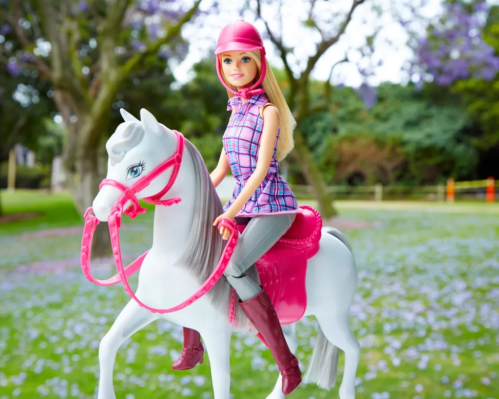 Barbie Puppe & Pferd . 7 Barbie Puppe & Pferd . – Bild 5