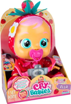 IMC Toys Spielwaren Cry Babies Tutti Frutti Ella Erdbeere Babypuppen Puppen Babypuppen -Kinderspielzeug Rabatte 288e360aca6b22eeec21d8096bf3fc88