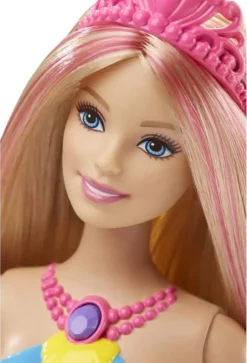 Barbie Dreamtopia Regenbogenlicht-Meerjungfrau Puppe (blond) -Kinderspielzeug Rabatte 28bc0ba82d37f221af819c1243d6ffc5