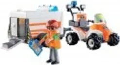 PLAYMOBIL Quad Mit Rettungsanhänger, 70053 16 PLAYMOBIL Quad Mit Rettungsanhänger, 70053 -Kinderspielzeug Rabatte 2934155fe5119bef2947494d514448b5