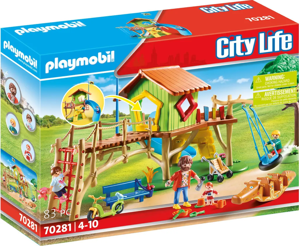PLAYMOBIL City Life 70281 Abenteuerspielplatz 3 PLAYMOBIL City Life 70281 Abenteuerspielplatz