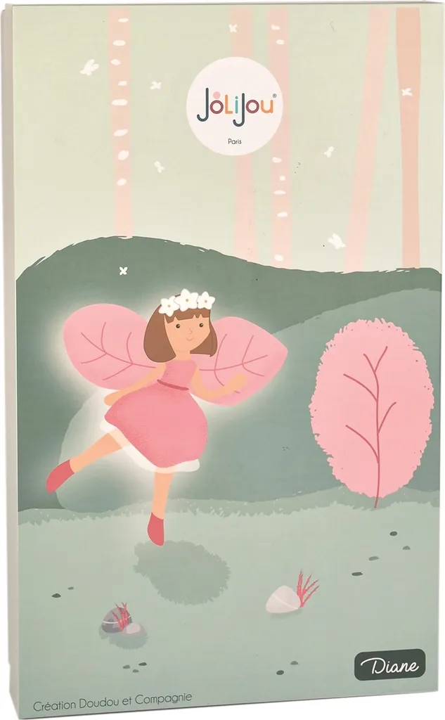 Doudou Et Compagnie Stoffpuppe Erstlingspuppe 25 Cm Waldfee Diane 4 Doudou Et Compagnie Stoffpuppe Erstlingspuppe 25 Cm Waldfee Diane – Bild 2