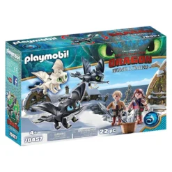 PLAYMOBIL® 70457 - DreamWorks - Dragons - Wikingerkinder Mit Babydrachen