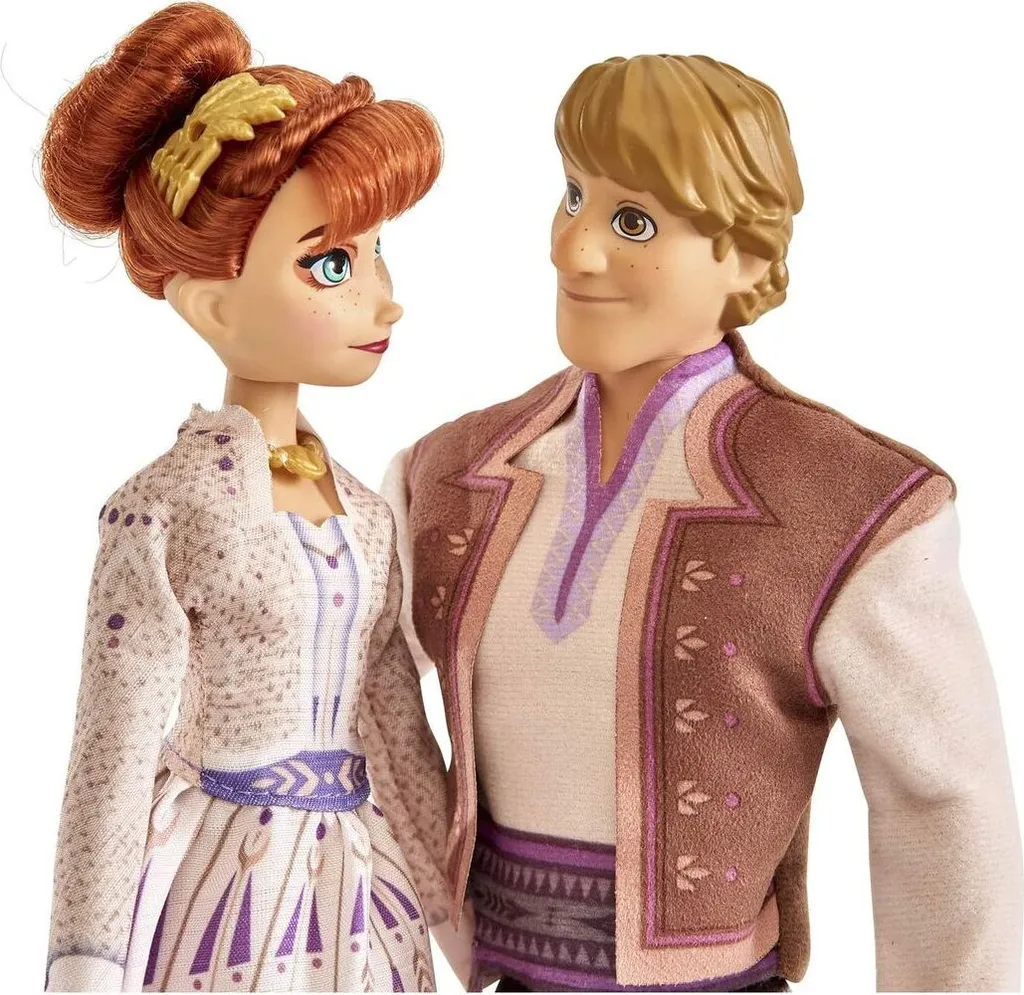 Hasbro E5502 Disney Frozen 2 Eiskönigin Anna & Kristoff Prinzessin Puppe Set Neu 5 Hasbro E5502 Disney Frozen 2 Eiskönigin Anna & Kristoff Prinzessin Puppe Set Neu – Bild 3