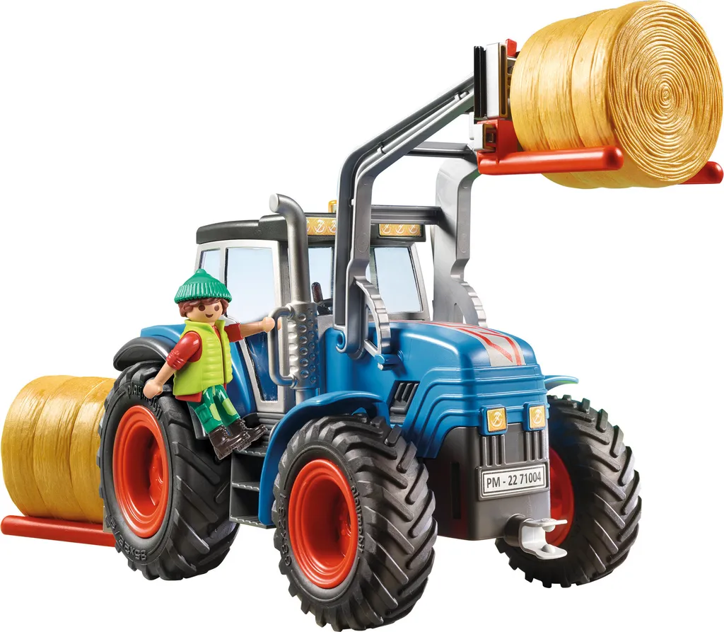 PLAYMOBIL Country 71004 Großer Traktor Mit Zubehör 4 PLAYMOBIL Country 71004 Großer Traktor Mit Zubehör – Bild 2