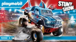 PLAYMOBIL Stuntshow 70550 Stuntshow Monster Truck Shark -Kinderspielzeug Rabatte 2dcdc822d3b5a08eeac7074c5e7f3bd3