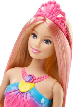 Barbie Dreamtopia Regenbogenlicht-Meerjungfrau Puppe (blond) -Kinderspielzeug Rabatte 2fd7c543ee03673c0ec023eb3b27675e